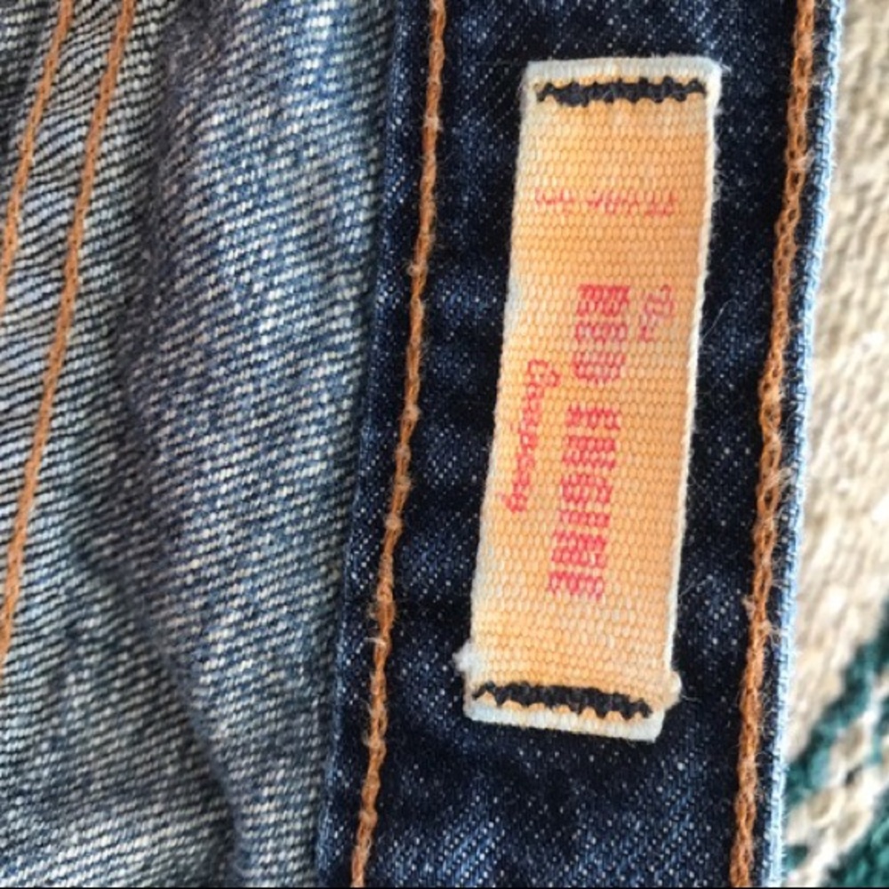 Red Engine jeans. - Picture 3 of 5